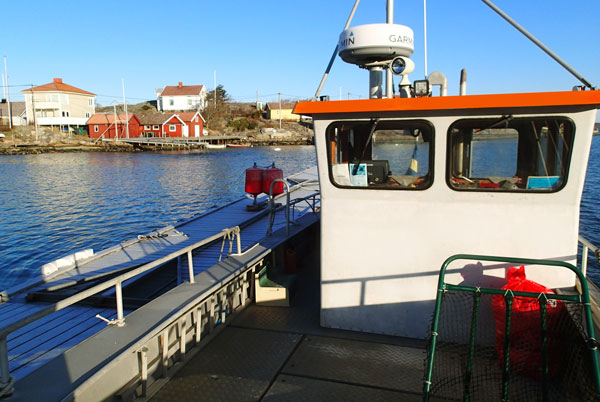 Sjötransport till Kungälvs södra skärgård - Brunskär
